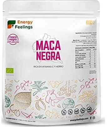 Energy Feelings Maca Negra Polvo Eco 500g
