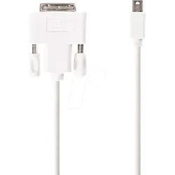 N CCGP37700WT20 - Kabel, Mini DisplayPort-Stecker > DVI-D Stecker, 2 m, Weiß