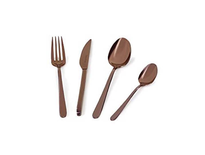 Malachit Bronze Besteckset 24-teilig