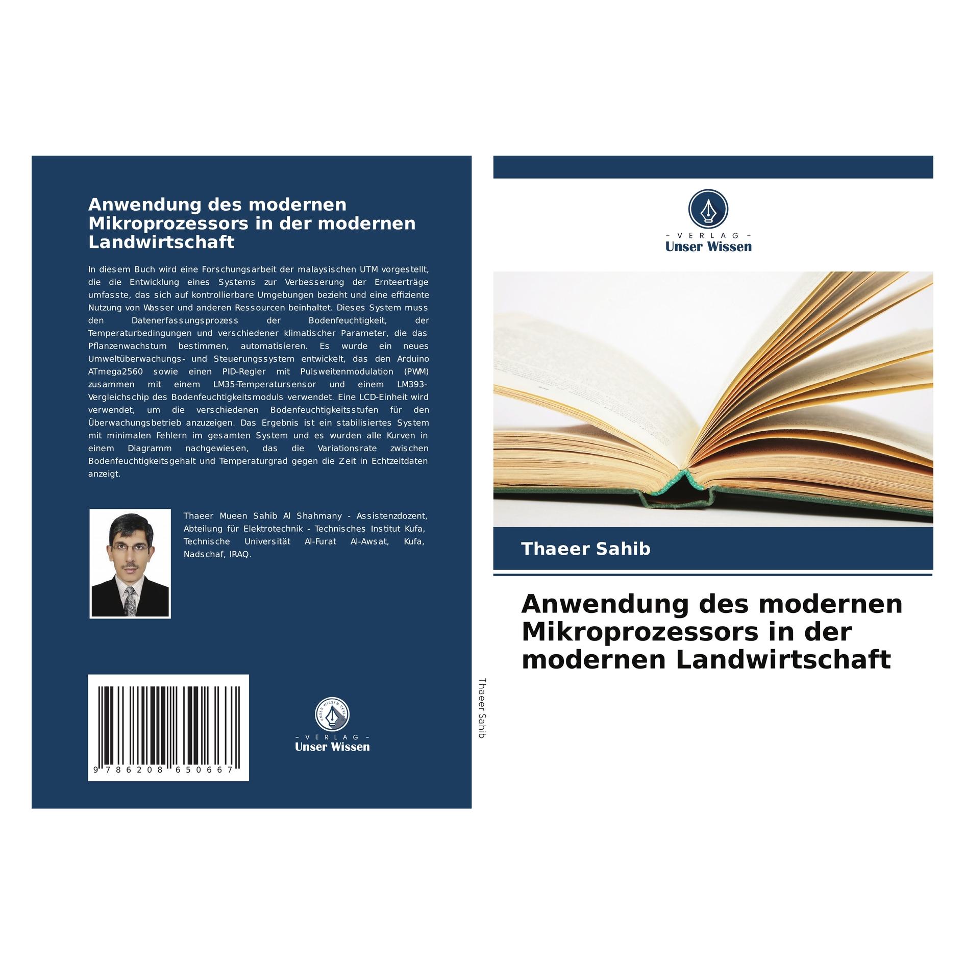 Bod Anwendung des modernen Mikroprozessors in der modernen Landwirtschaft (Deutsch, Softcover, Thaeer Sahib) (57209730)