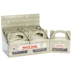 Box of  - Satya White Sage Backflow Dhoop Cone