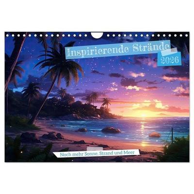 Inspirierende Strände (Wandkalender 2026 DIN A4 quer), CALVENDO Monatskalender
