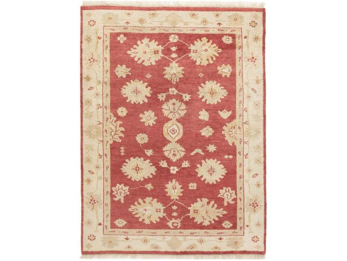 Usak Teppich 124x192 Handgeknüpft Orientteppich Wolle