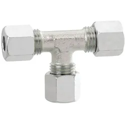GOK T-Verschraubung 0771600 12 x 12 x 12 mm, Baureihe L, Schneidring Typ D