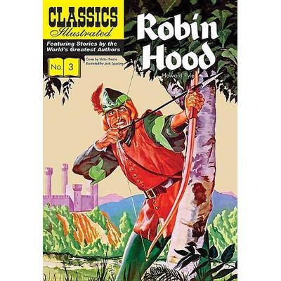 Robin Hood, Gebundene Ausgabe von Howard Pyle, Classics Illustrated Comics, 978-1-911238-61-4