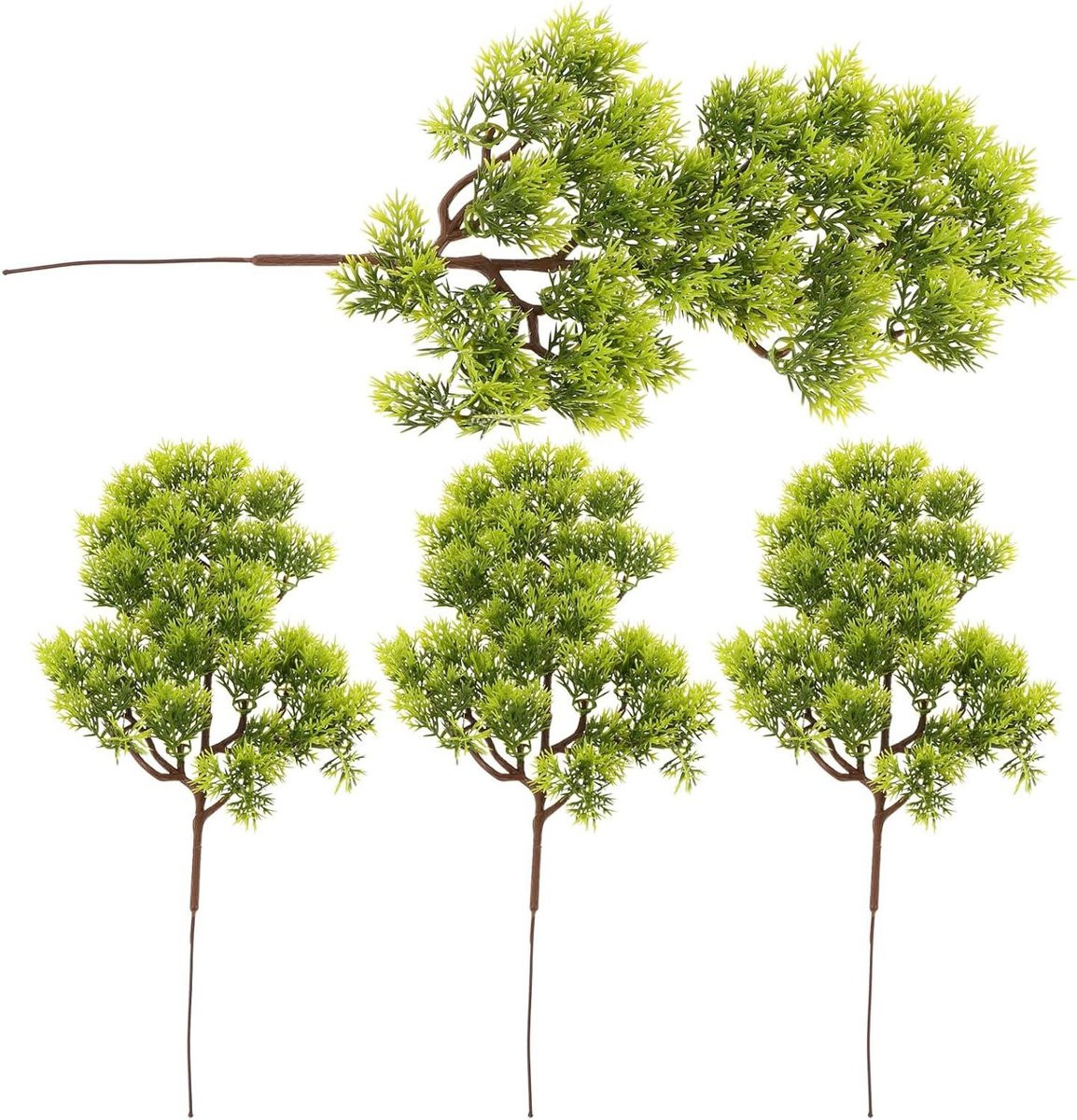 Kunstdennentakken Groen - 335 cm - Onderhoudsvriendelijke Kunstplanten voor Decoratie