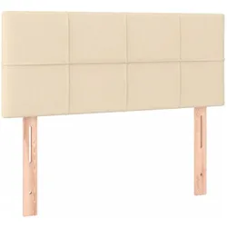 vidaXL, Boxspringbett, Mavonas (Block mit Quadraten) (140 x 200 cm)