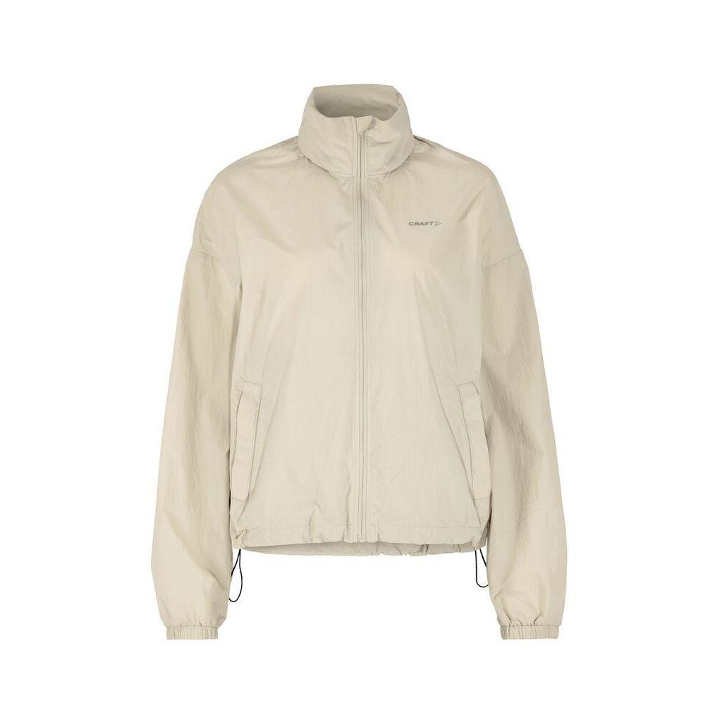 Craft Damen Hypervent Oversized Wind Jacket beige