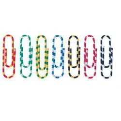 Alco Büroklammer Zebra 2256-26 28mm rund sortiert 100 St./Pack.