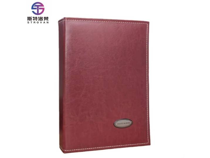 Album Photo avec couverture en cuir, 6 pouces, 240 feuilles, Album commémoratif familial, Album interstitiel