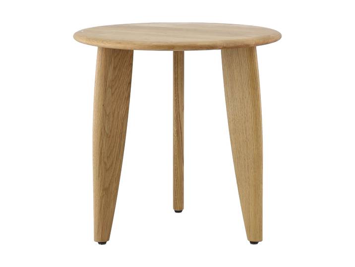 1898 Lyckeby Couchtisch Ø45x44 cm Natur lackierte Eiche