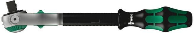 WERA Cliquet de précision “Zyklop” réversible, 1/2″ avec tête orientable et éjecteur (05003600001)