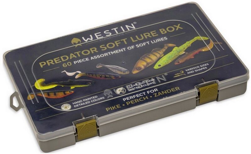 Westin Predator Soft Lure Box 60pcs