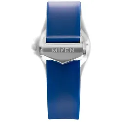 MIYEN MUNICH - ABYSS - Strap - blaues Kautschukarmband