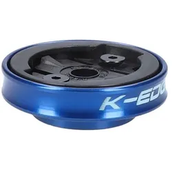 K-EDGE Computerhalterung Garmin Gravity Top Cap | blau