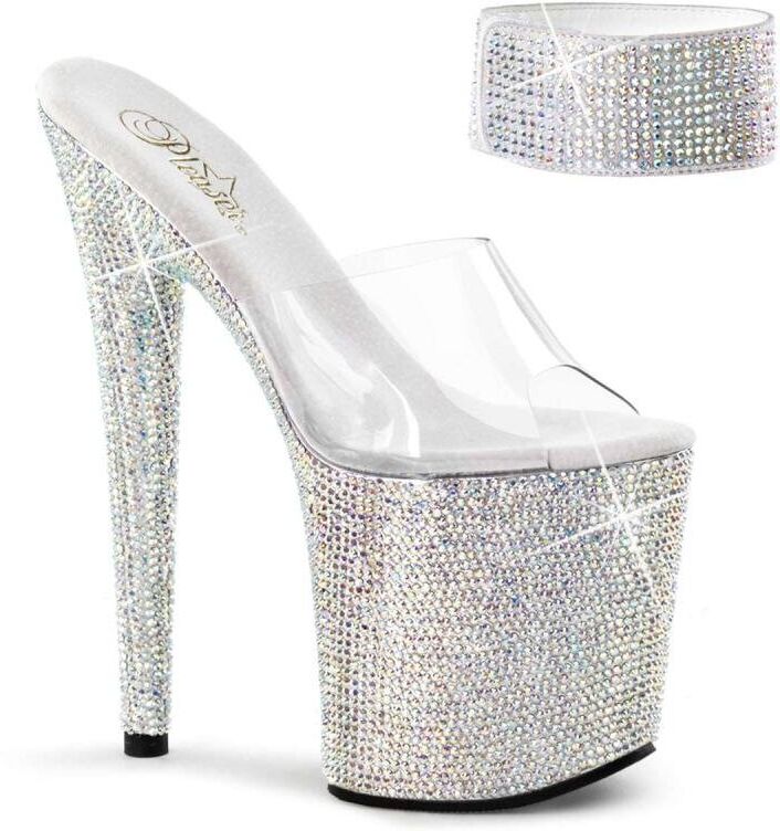 Pleaser BEJEWELED-812RS BEJ812RS/C/SMCRS