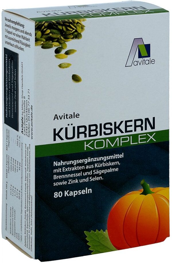 Avitale Kürbiskern Komplex Kapseln