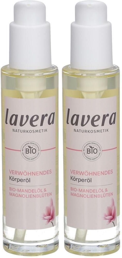 Lavera verwöhnendes Körperöl DE 2x 2x100 ml Öl