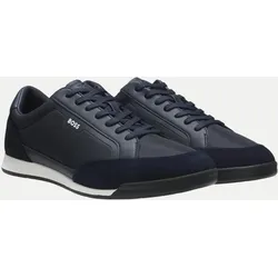 Sneakers Nitan mit Veloursleder-Besatz Blau 41