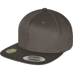 Flexfit Organic Cotton Snapback Cap, dark grey