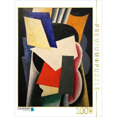 CALVENDO Puzzle Malerisch-architektonisches Stillleben mit Instrumenten, 1915 | 1000 Teile Lege-Größe 64x48cm Foto-Puzzle für glückliche Stunden,