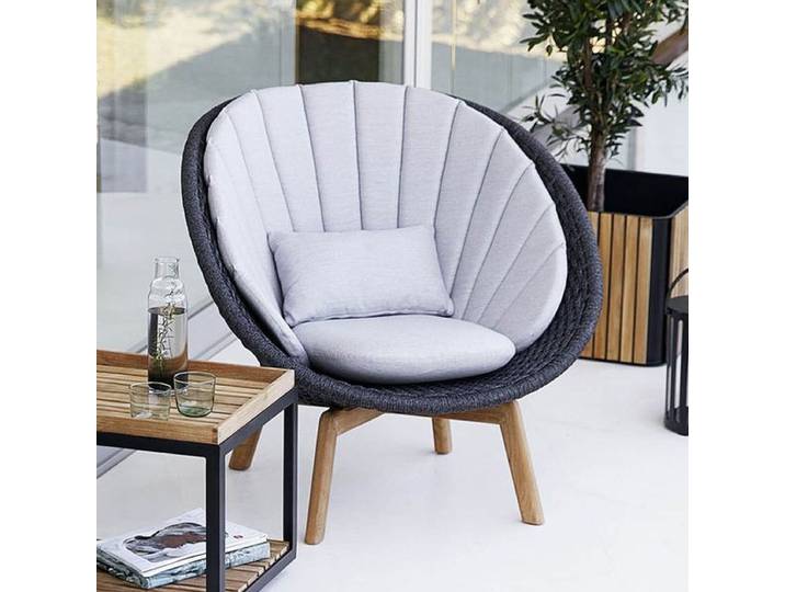 Cane-Line Peacock Loungesessel Teak/Rope