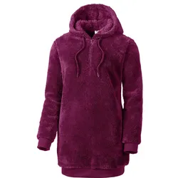 ELLENOR Kuschelfleece-Pullover für Damen