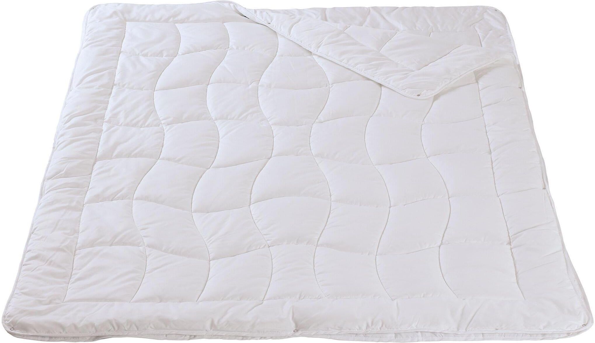 Einziehdecke DOR "DOR Duvet Gloriosa SANITIZED 4-Saisonen", weiss (weiß), B:160cm L:210cm, Obermaterial: 100% Polyester, Bettdecken, Einziehdecke weiß B/L: 160cm x 210cm, normal