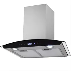 Syntrox Germany Dunstabzugshaube 60 cm mit Touch Screen DH-190W Switch