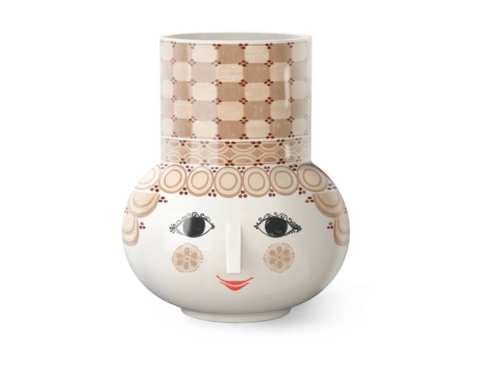 Bjørn Wiinblad Olga Vase 35 cm Sand