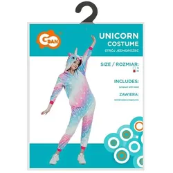 GoDan Einhornkostüm für Erwachsene, Grösse M (M)