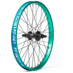 XLT Back Street Pro Laufrad Laufrad LHD Male teal (schwarze Nabe)