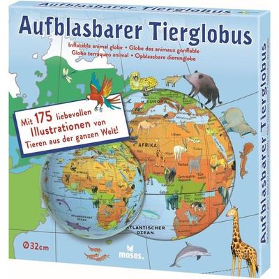 Aufblasbarer Tierglobus