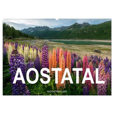 Natur im Aostatal (Wandkalender 2027 DIN A2 quer), CALVENDO Monatskalender