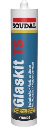 Soudal Glaskit zwarte kit 290 ml