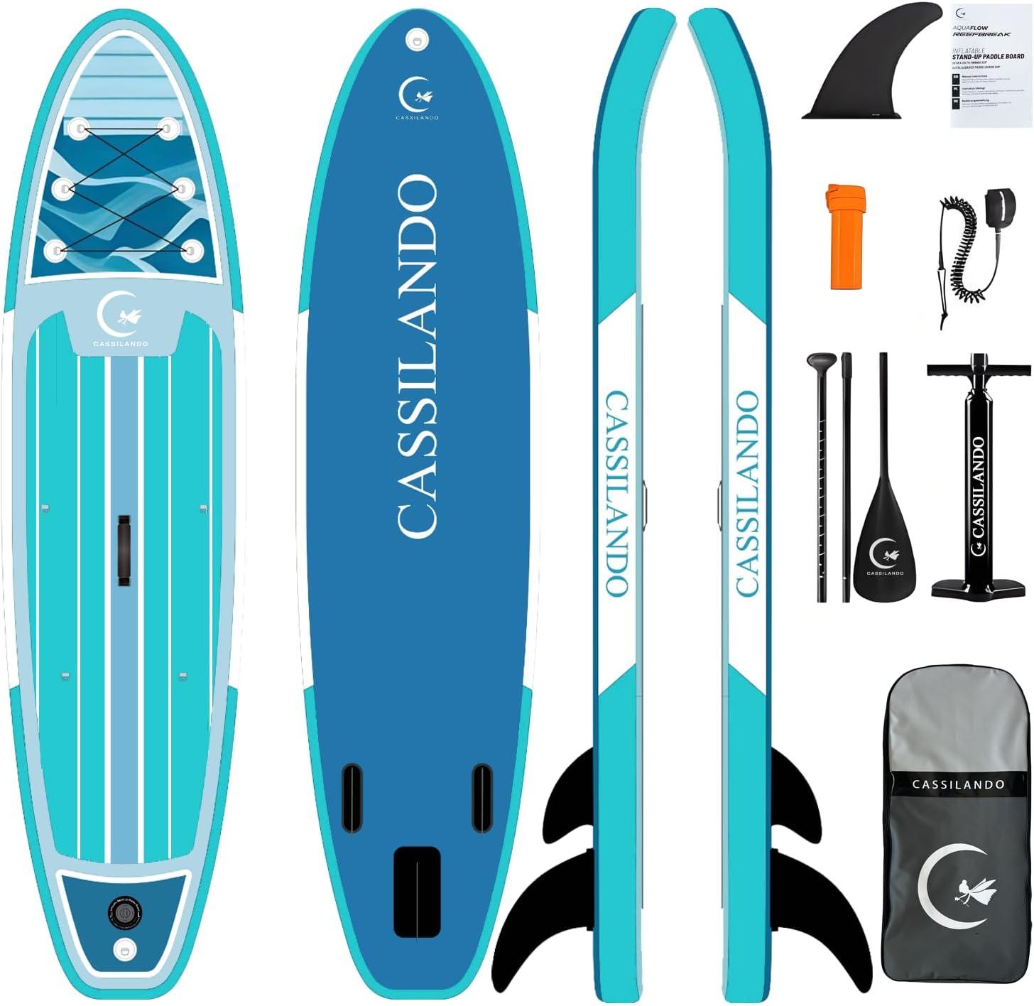 Stand-Up-Paddle-Board, aufblasbares SUP, Stand-Up