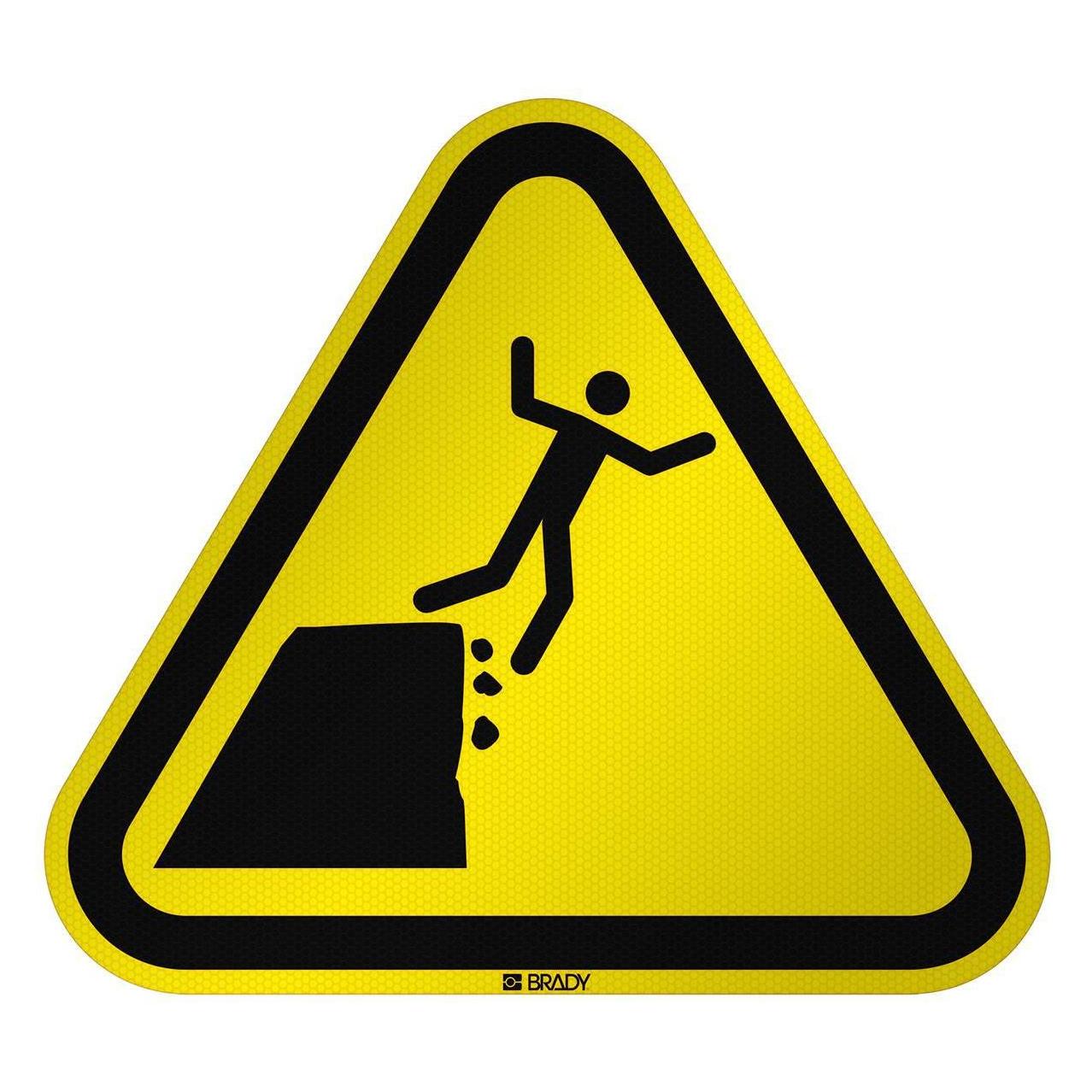 Brady ISO Safety Sign Warning (W/W052/NT/RFL-TRI310-1)