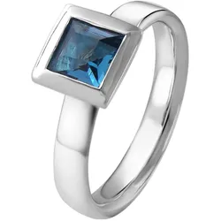 Acalee 90-1010-03 Topas Ring Weißgold 333 / 8K Topas London Blau, 56/17,8