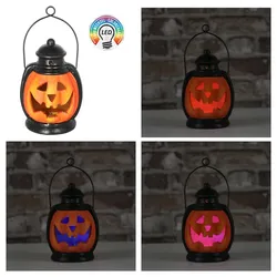 Laterne HALLOWEEN (BHT 10x20x8,50 cm) - orange - BHT 10x20x8,50 cm