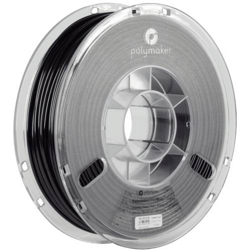 Polymaker PC02001 Polymax Tough Filament PC (Polycarbonat) hohe Steifigkeit, hitzebeständig, schlagfest 1.75mm 750g Schwarz 1St.