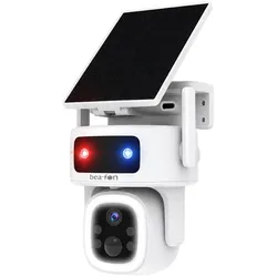 Bea-Fon Safer 4S Pro Outdoor Akku Kamera weiss, Netzwerkkamera, Weiss