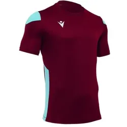 Macron, Herren, Sportshirt, Polis (M), Blau, Rot