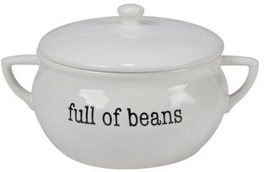 Certified International Just Words 84 oz. Bean Pot
