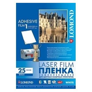 Lomond PET Laserjet Film Self Adhesive White Glossy A4, 25 sheets (A4, 25 Stk.) (28100031)
