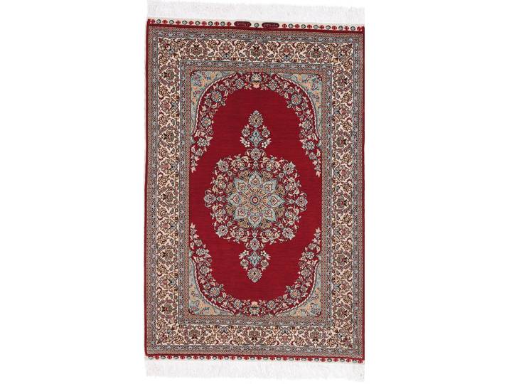 Hereke Seide Teppich 73x111 Handgeknüpft Orientteppich Seide