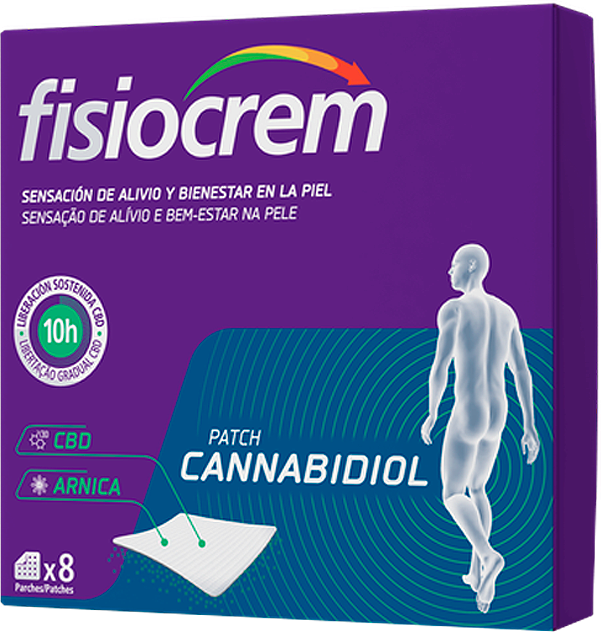 Fisiocrem Cannabidiol Patch 8 unidades