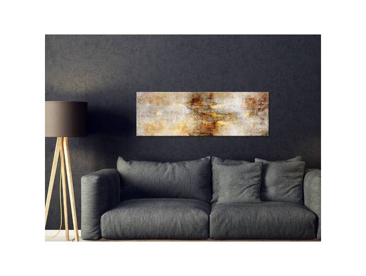 Wandbild Magic of Luxury Leinen Multicolor 150 x 50cm