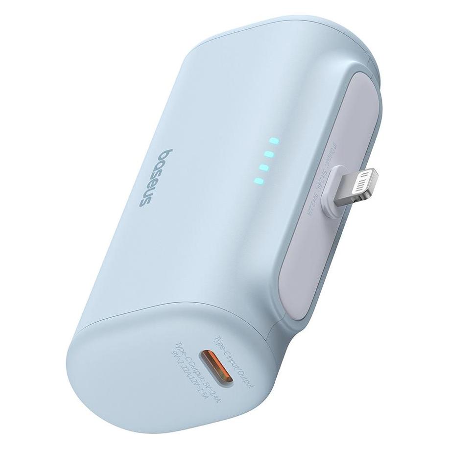 Baseus Powerbank OS-Baseus Compact IP 5000mAh 20W (blue) (5000 mAh, 20 W, 18 Wh) (P10068307313-00)