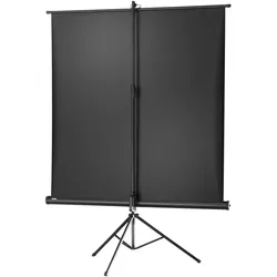 Celexon Eco Stativ, Leinwand, 4:3 (77.56", 4:3), Leinwand, Schwarz