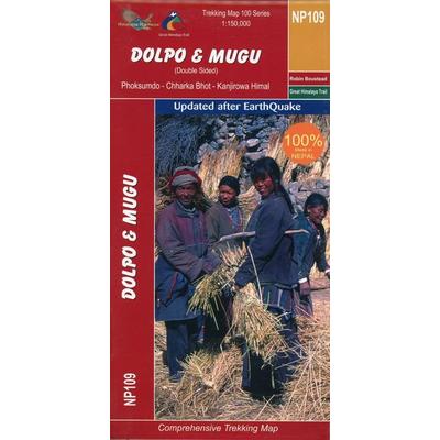 Dolpo & Mugu 1:150 000 NP109, Karte von , Himalayan MapHouse, 978-9937-649-82-7